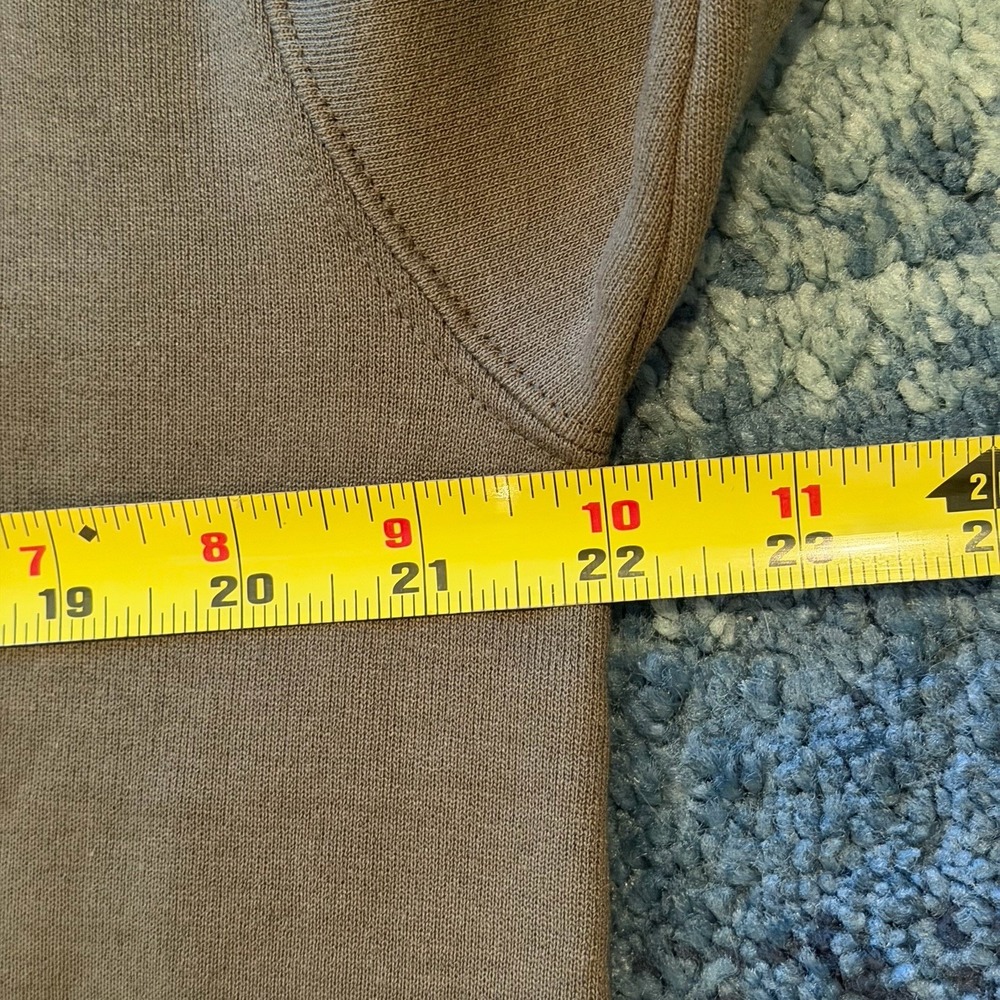 USMC Marine Corps Crewneck Sweatshirt Men's Medium Green Military - Picture 8 of 13
